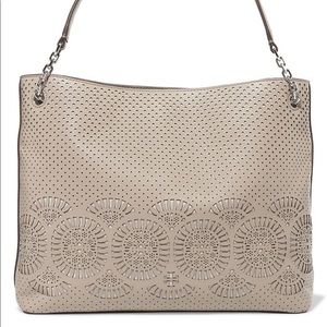 Tory Burch Zoey Perforated Leather Tote